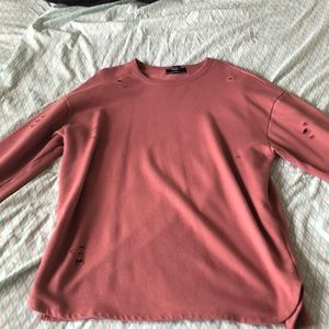 Forever 21 Sweaters - Distressed sweatshirt Forever 21 Sweaters - Distressed sweatshirt